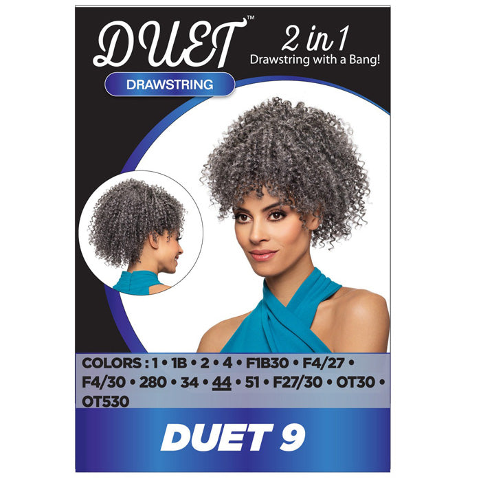 Alicia Beauty Duet Drawstring Ponytail and Bang - DUET 9