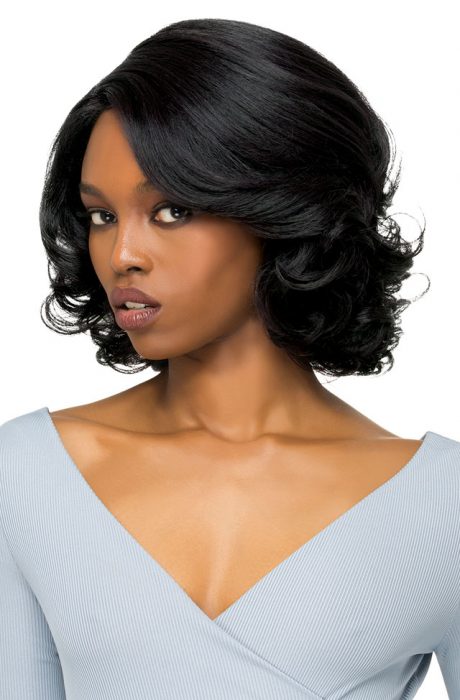 Outre Synthetic Swiss Lace L Parting Lace Front Wig - JAYLA