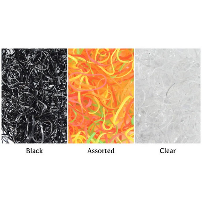 Elastic Band for Ponytails and Braids 1000 PCS