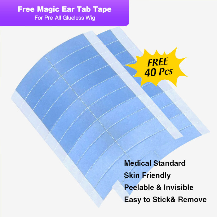 Blonde Mix Black Glueless Highlight Wig 13x4 Pre Cut HD Lace Frontal Ready To Wear Wig