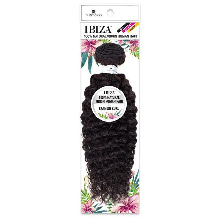 Shake N Go Ibiza 100% Natural Virgin Human Hair Weave - SPANISH CURL 10"-24"