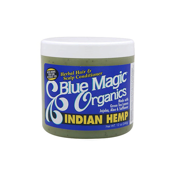 Blue Magic Organics Scalp Conditioner - INDIAN HEMP 12 oz