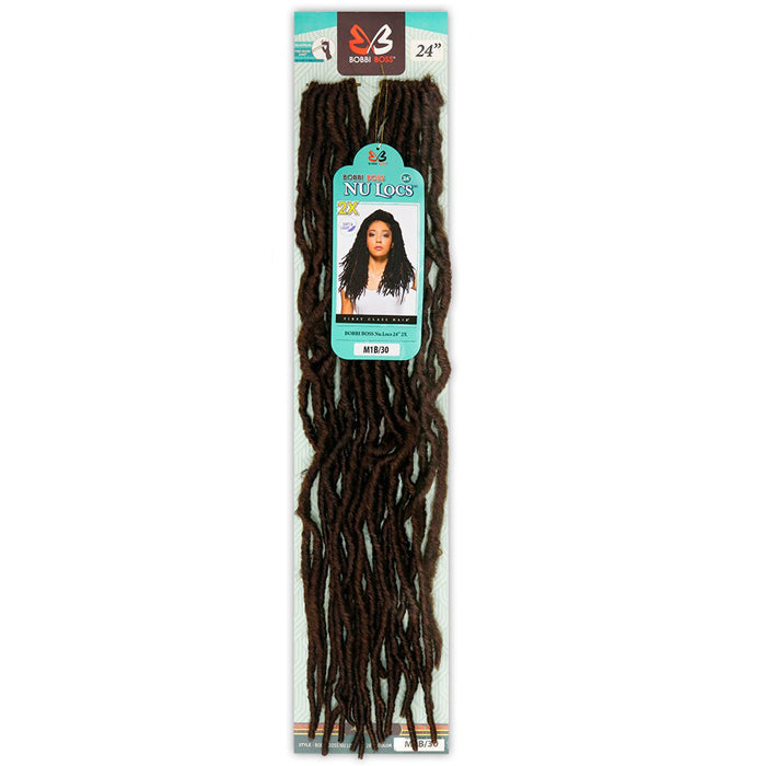 Bobbi Boss Pre-Looped Crochet Braids - 2X NU LOCS 24"