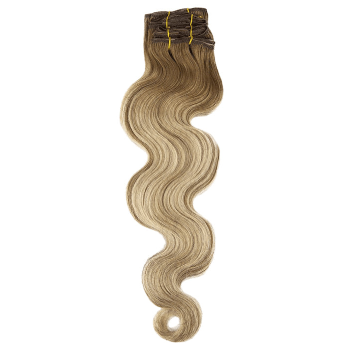 Bohyme Essential 100% Remi Human Hair CLIP-IN Extension 7PCS - BODY WAVE 18"