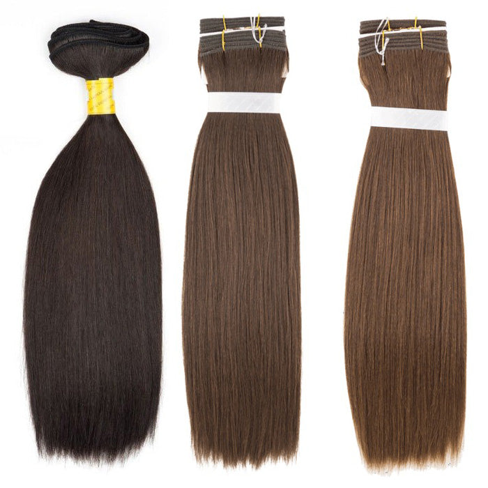 Bohyme Classic 100% Remi Human Hair Weave - VELVET YAKI 10/12/14/16" (Machine Tied)