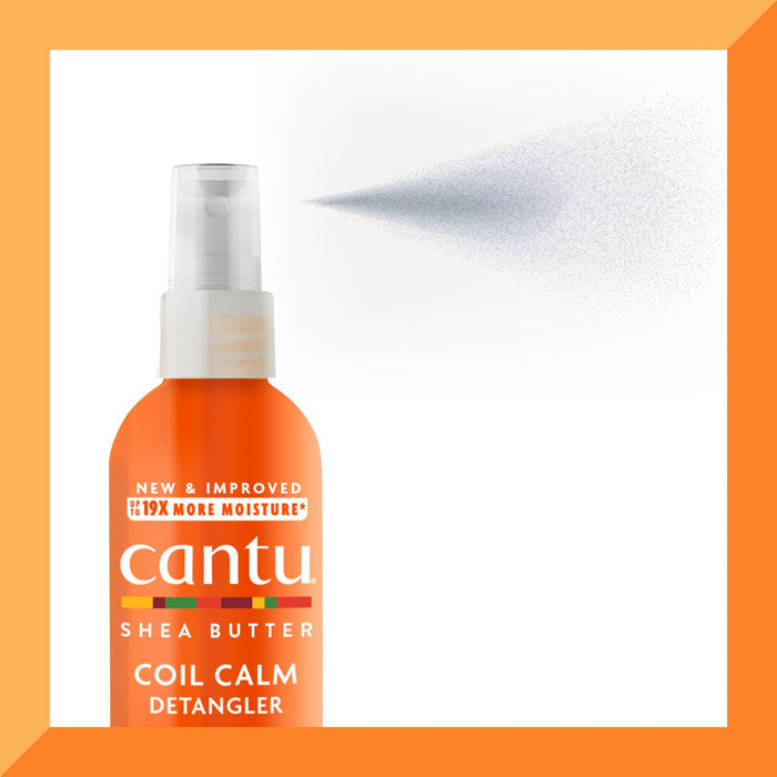 Cantu Shea Butter Natural Coil Calm Detangler 8 Oz