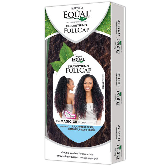 Freetress Equal Drawstring Fullcap Half Wig MAGIC GIRL