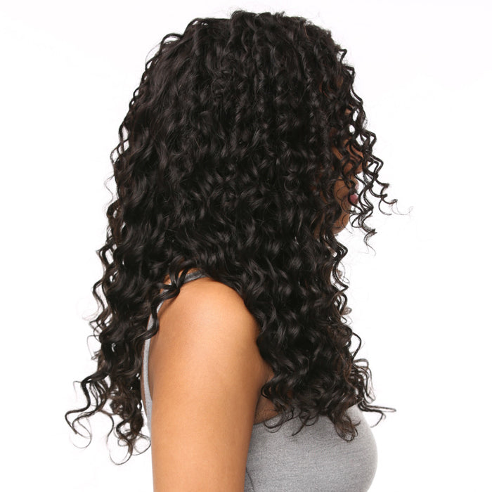 Laflare 100% Unprocessed Brazilian Virgin Remy Human Hair Weave - NATURAL LOOSE DEEP 12-22"