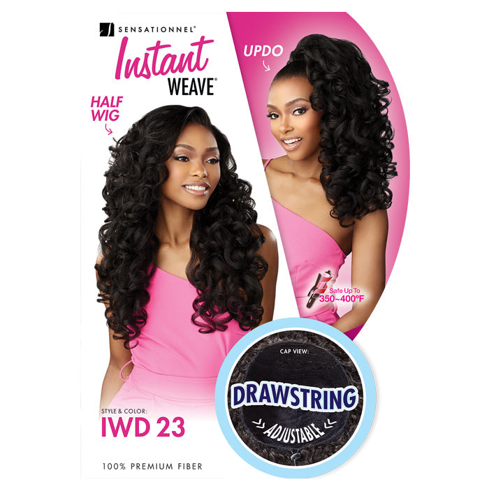 Sensationnel Instant Weave Drawstring Cap Half Wig - IWD 23