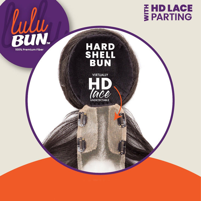 Sensationnel Lulu Bun HD Lace Parting Bang - UPDO UNIT 1