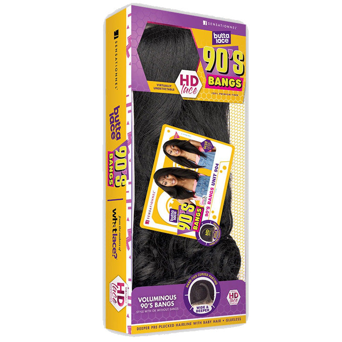 Sensationnel Butta Lace 90's Bangs Glueless HD Lace Front Wig - 90's BANGS UNIT 904