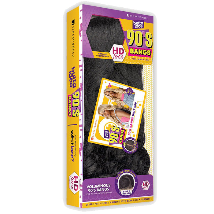 Sensationnel Butta Lace 90's Bangs Glueless HD Lace Front Wig - 90's BANGS UNIT 909