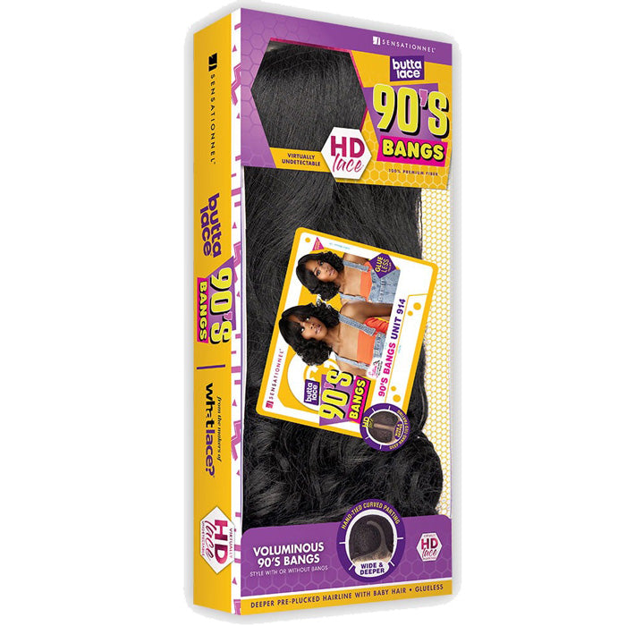 Sensationnel Butta Lace 90's Bangs Glueless HD Lace Front Wig - 90'S BANGS UNIT 914