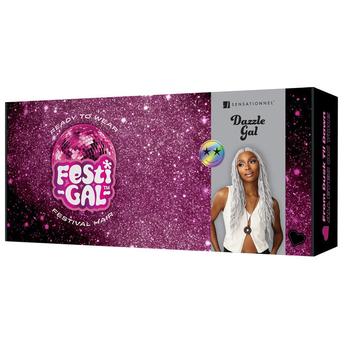 Sensationnel Shear Muse Festi-Gal Glueless Y-Part HD Lace Front Wig - DAZZLE GAL