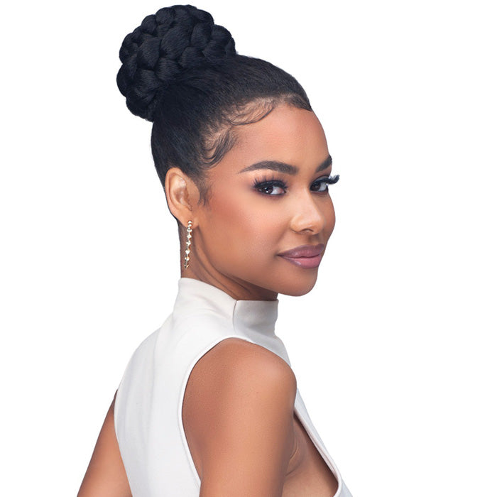 Bobbi Boss Human Hair Blend Ponytail - MOD060 BOX BRAID 40