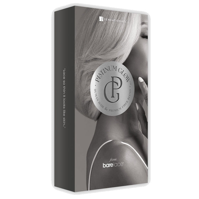 Bare Lace Platinum Glow Glueless Human Hair Blend 13x6 Hand-Made Lace Front Wig - CELESTINE - By Sensationnel