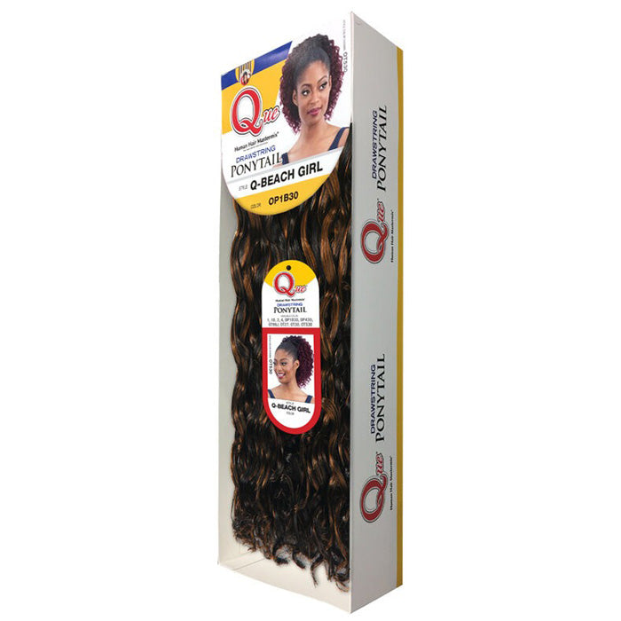 Shake-N-Go Que Human Hair Mastermix Drawstring Ponytail Q-BEACH GIRL