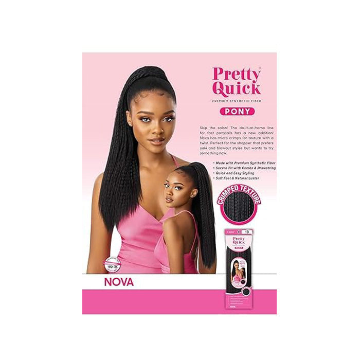 Outre Pretty Quick Drawstring Ponytail - NOVA