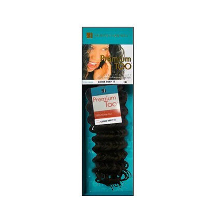 Premium Too by Sensationnel Human Hair Blend Weave - HH LOOSE DEEP 12/16"