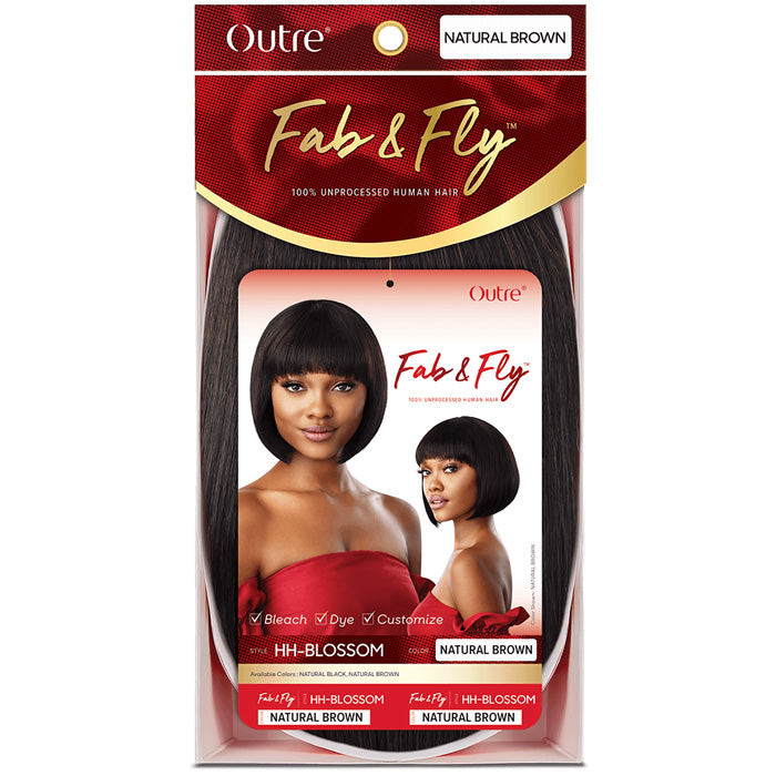 Outre Unprocessed Human Hair Fab & Fly Full Cap Wig HH-BLOSSOM