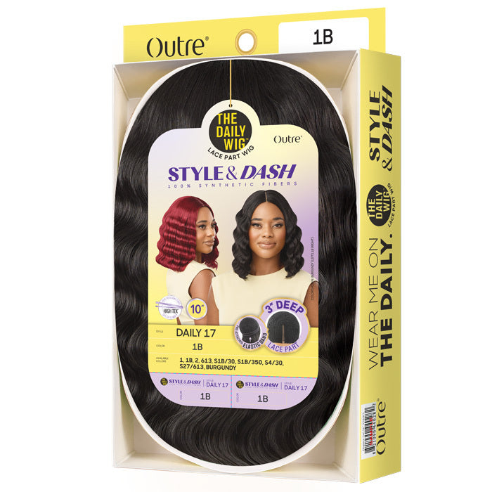 Outre The Daily Wig Style & Dash 3" Deep Lace Part Wig - DAILY 17