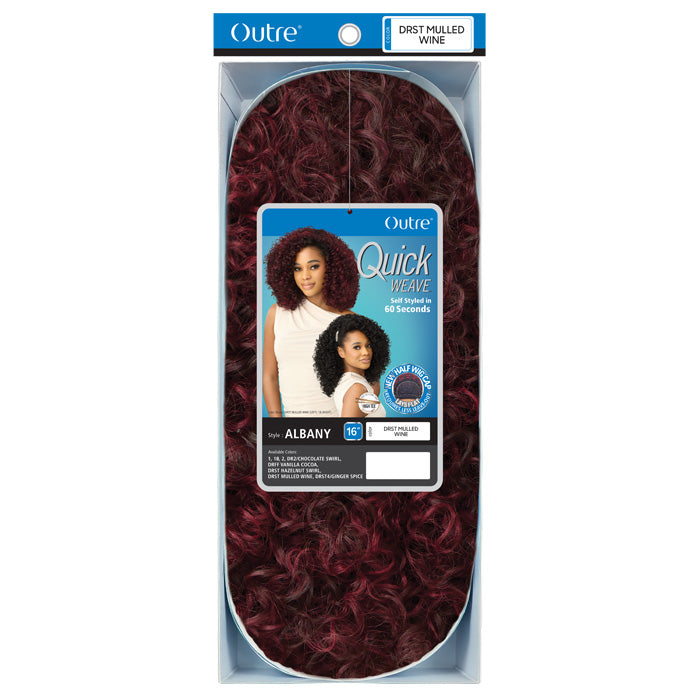 Quick Weave By Outre Half Wig - ALBANY