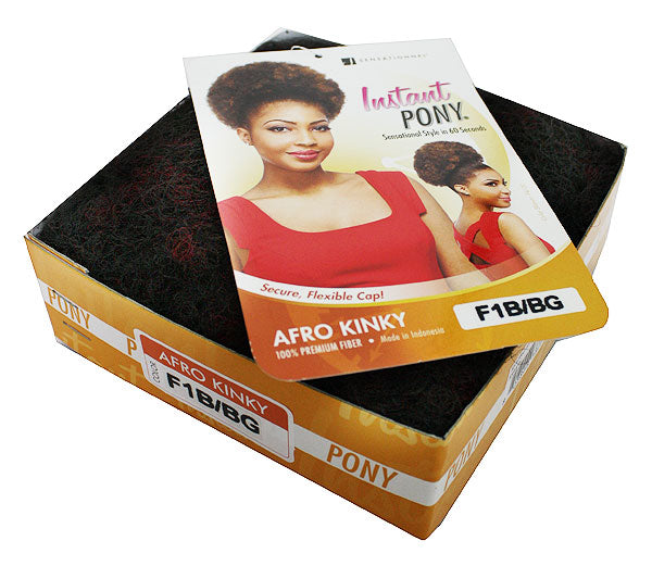 Sensationnel Instant Pony Drawstring AFRO KINKY
