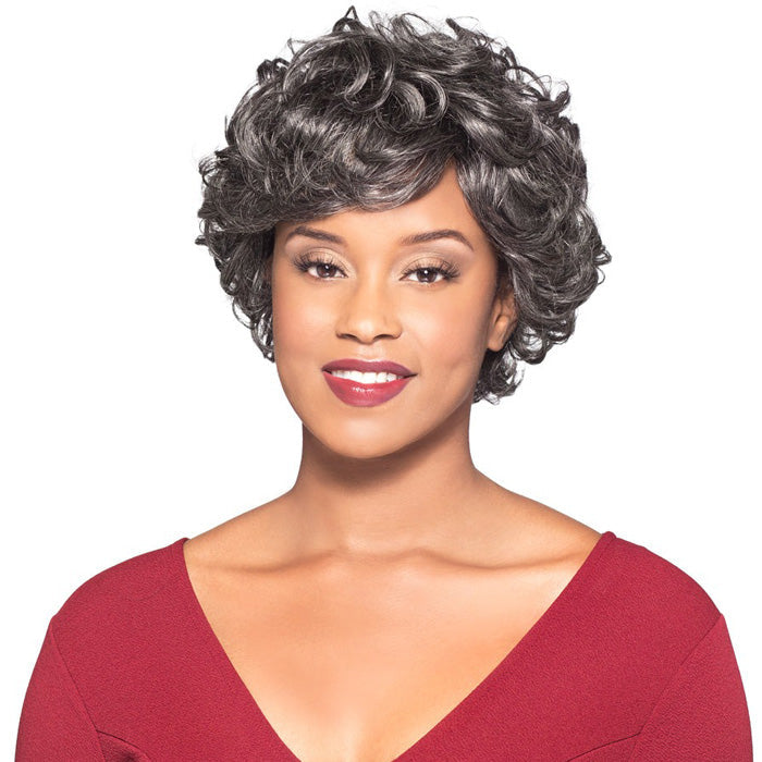 Foxy Silver Human Hair Wig HENSON