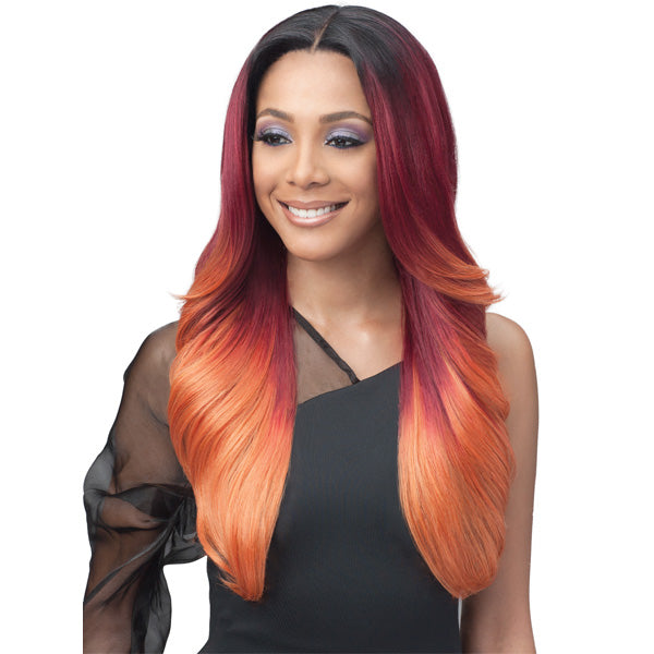 Bobbi Boss Human Hair Blend 13x7 Lace Frontal Wig - MBLF001 ALIVIA