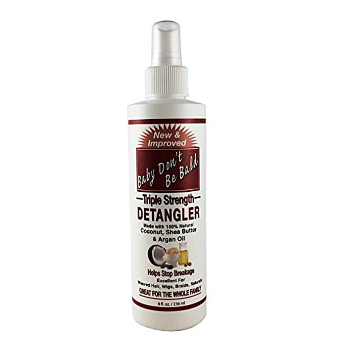 Baby Don't Be Bald Triple Strength Detangler Spray - 8oz