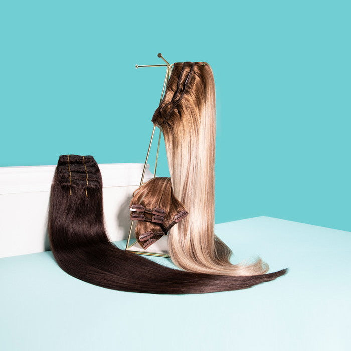 Bohyme Essential 100% Remi Human Hair CLIP-IN 7PCS - SILKY STRAIGHT 18"