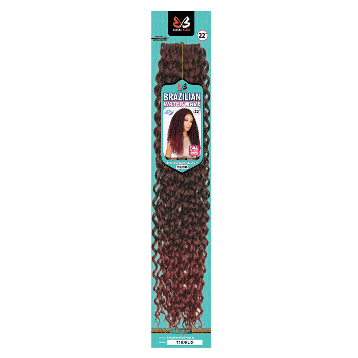 Bobbi Boss Pre-Looped Crochet Braid - BRAZILIAN WATER WAVE 22"