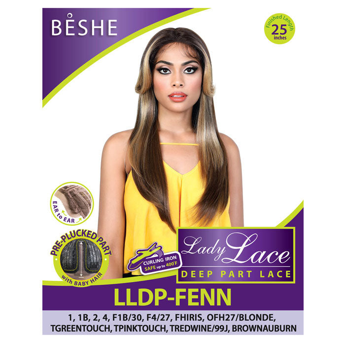 Beshe Lady Lace Pre-Plucked Deep Part Lace Wig - LLDP-FENN