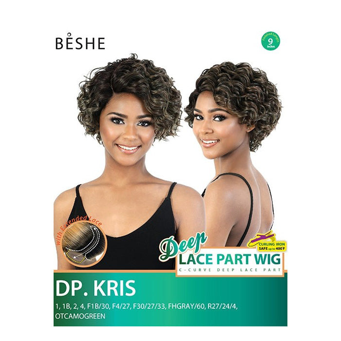 Beshe C-Curve Deep Lace Part Wig - DP.KRIS