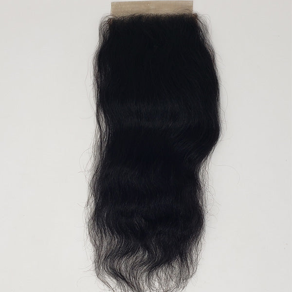 Shake-N-Go 100% Unprocessed Natural Human Hair 9W DEEP INDIAN WET&WAVY 4X4 LACE CLOSURE