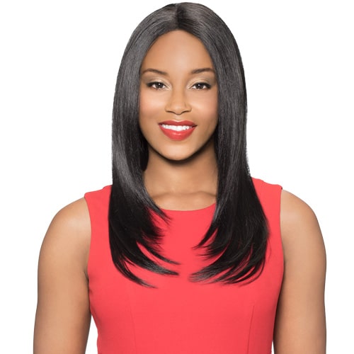 Foxy Lady Human Hair Lace Front Wig - DEEDEE