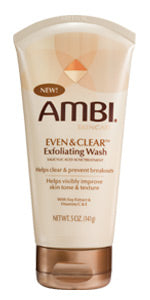 Ambi Even & Clear EXFOLIATING WASH 5 oz