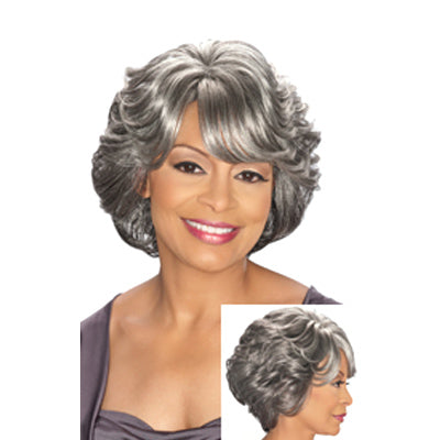 Foxy Silver Wig CECE