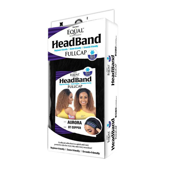 Shake N Go FreeTress Equal Synthetic Headband Full Cap Wig - AURORA