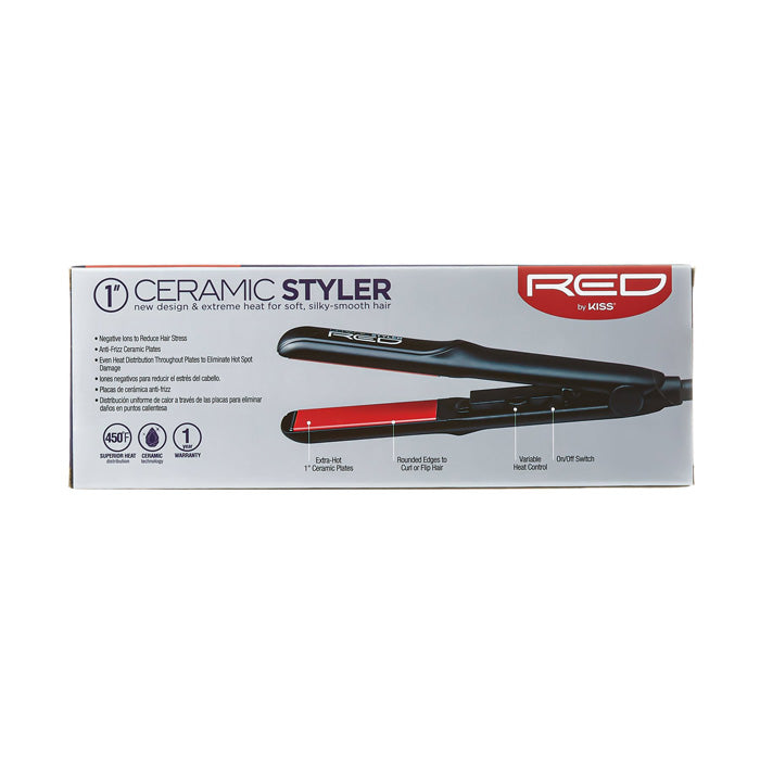RK Ceramic Styler Flat Iron 1"