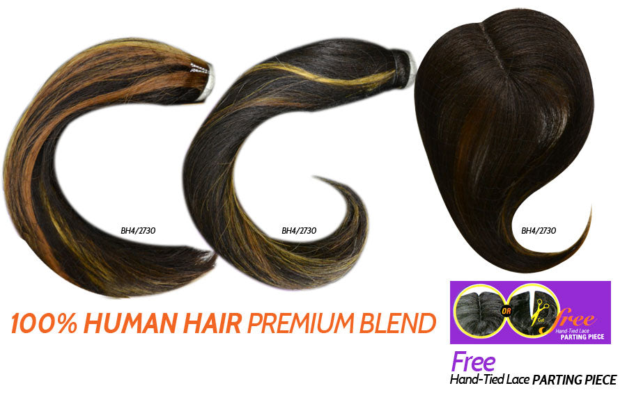 Outre Premium Purple Pack Weave 100% Human Hair Blend - FIRST LADY