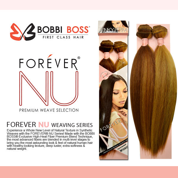 Bobbi Boss Forever NU Weave - KINKY PERM 2 Pcs 10/16"