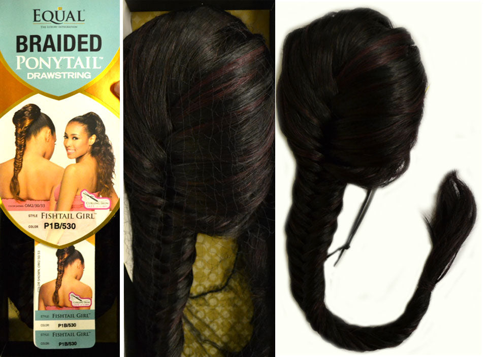 Freetress Equal Drawstring Ponytail FISHTAIL GIRL