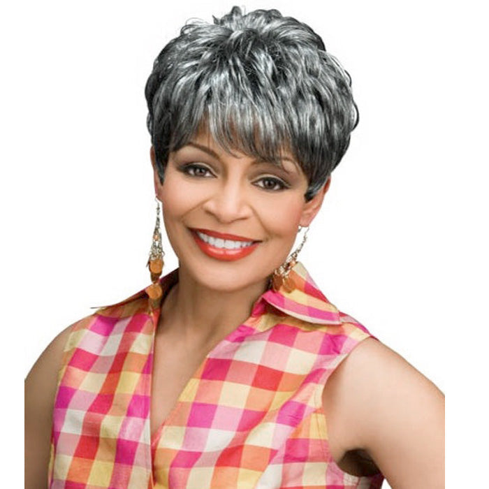 Foxy Silver Wig LONDON