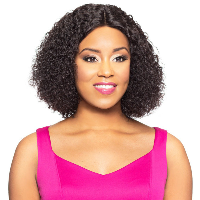 Foxy Silver Human Hair J Lace Part Wig STEELE