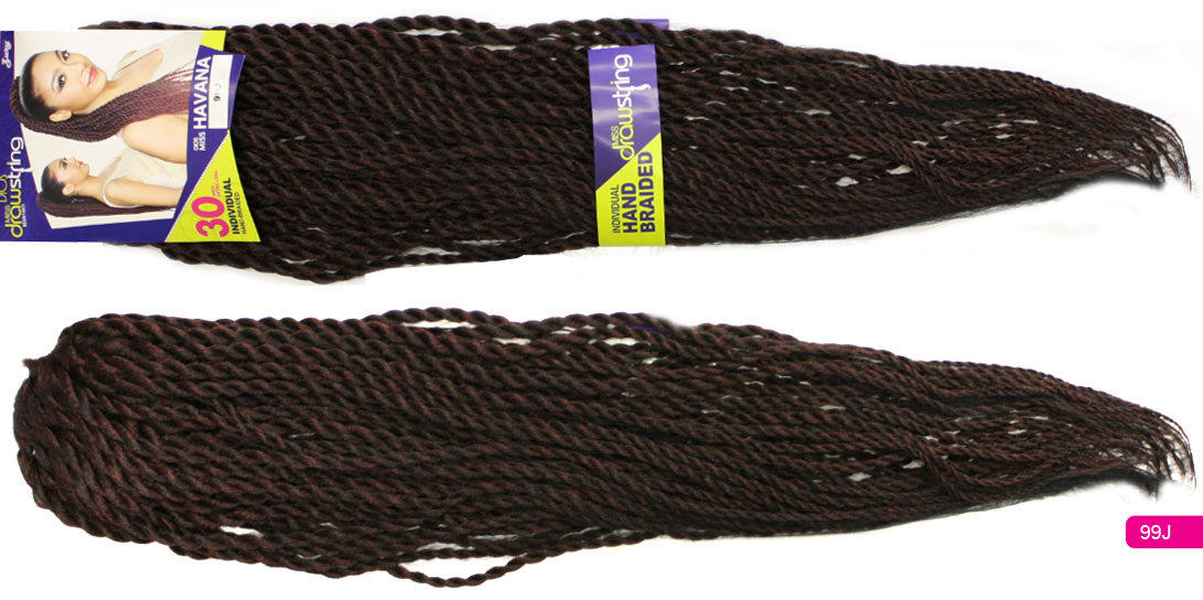 Zury Sis Dios Drawstring Ponytail MISS HAVANA 30 Inch (Individual Hand Braided)