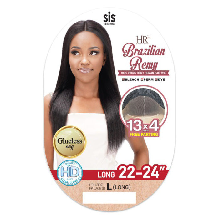 Zury Sis Brazilian Remy Glueless 100% Virgin Remy Human Hair 13x4 HD Lace Front Wig - L (LONG)
