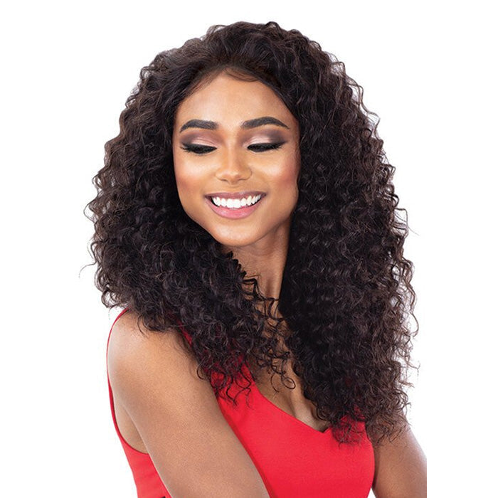 Shake-N-Go Ibiza 100% Virgin Human Hair 4X4 HD Lace Closure - DEEP WAVE 12