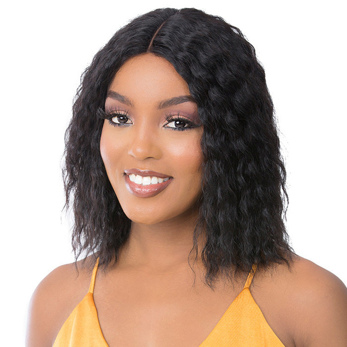 It's a Cap 100% Human Hair Skin Top T-PART Wig - KESELI