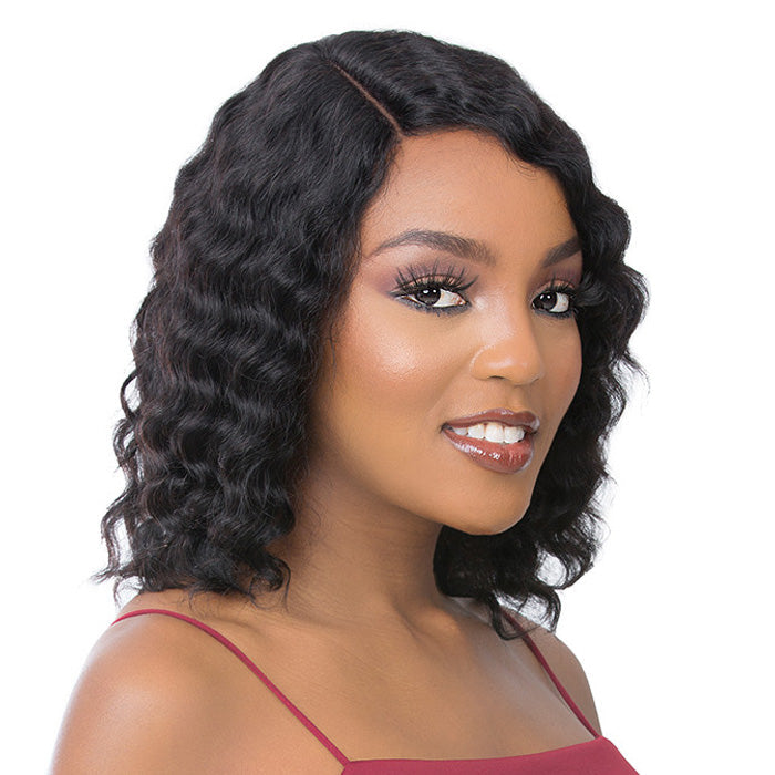 It's a Cap 100% Human Hair Skin Top T-PART Wig - TITI